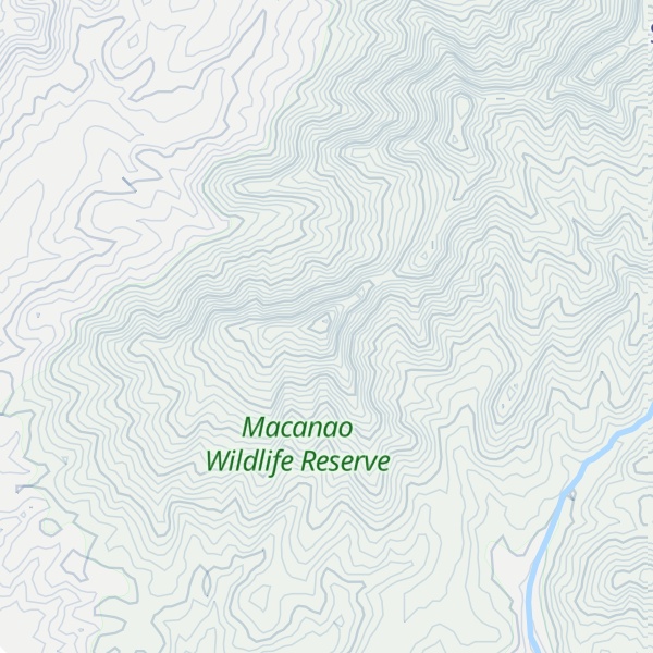 Map of Cerro El Purgatorio