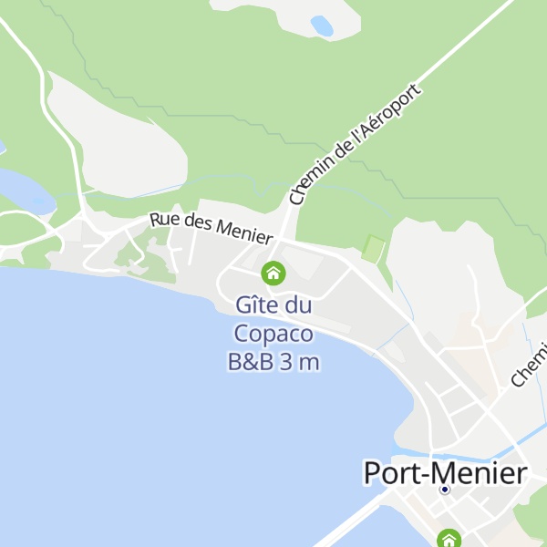Map of Gîte du Copaco B&B