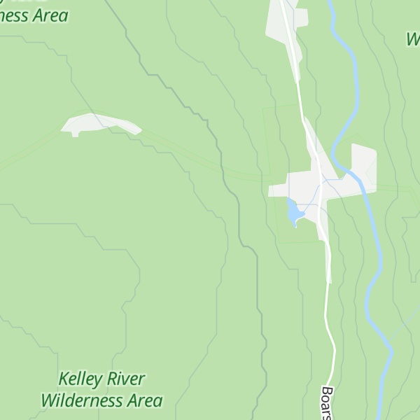 Map of Boars Back Ridge