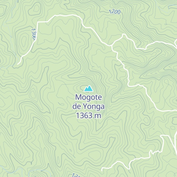 Map of Mogote de Yonga