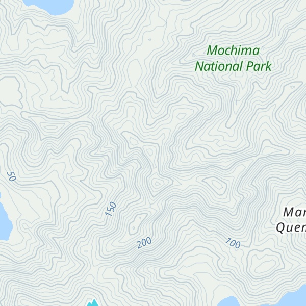 Map of Cerro Picones