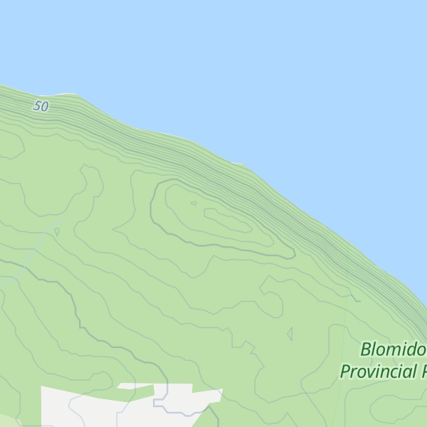 Map of North Mountain