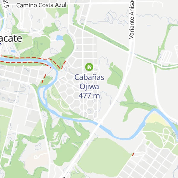 Map of Cabaña Marina