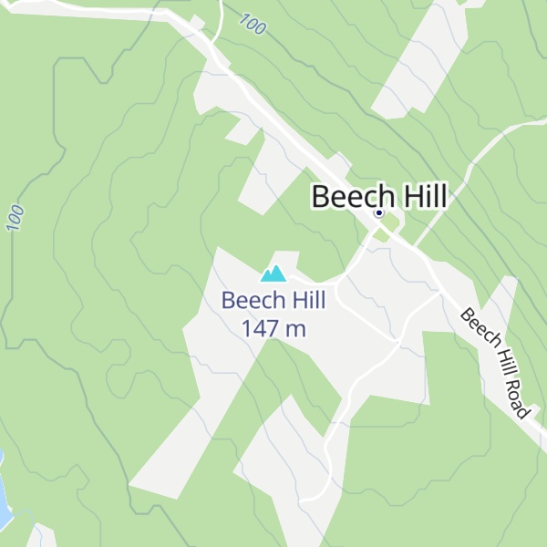Map of Beech Hill