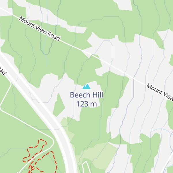 Map of Beech Hill