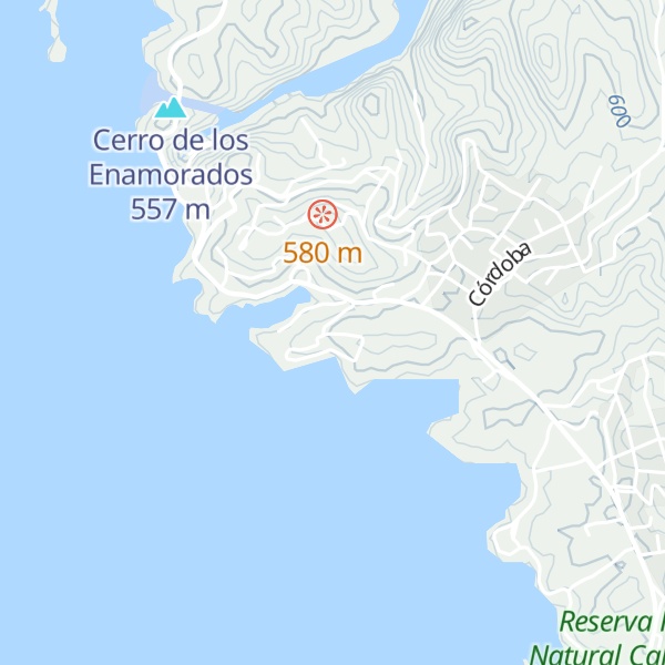 Map of Cabañas dnv