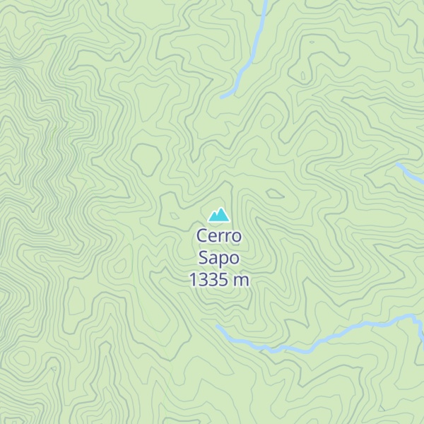Map of Cerro Ancón de las Sierras