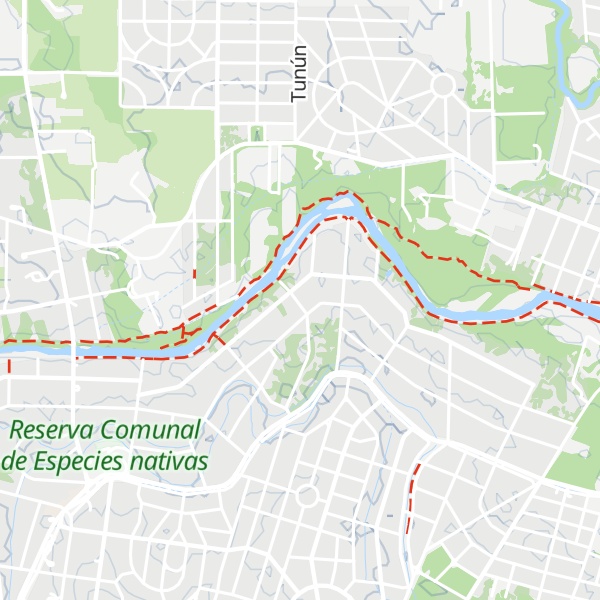 Map of Cabañas paravachasca