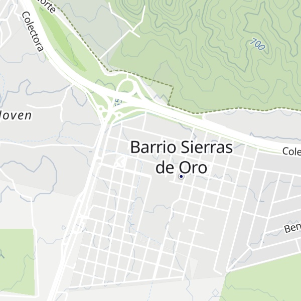 Map of Cabañas Monte Chañares