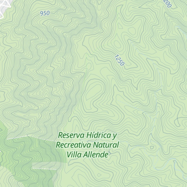 Map of Cerro Redondo