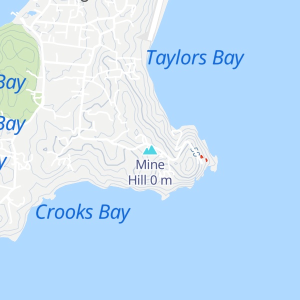 Map of Mine Hill