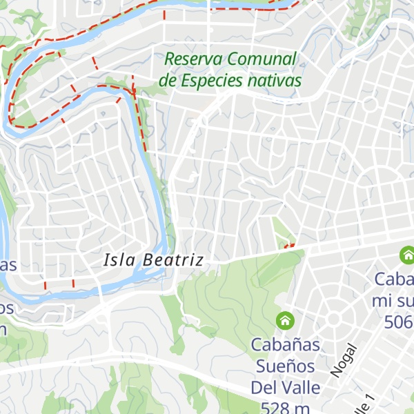 Map of Cabaña 3