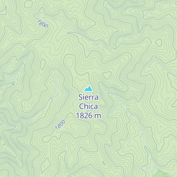 Map of Sierra Chica
