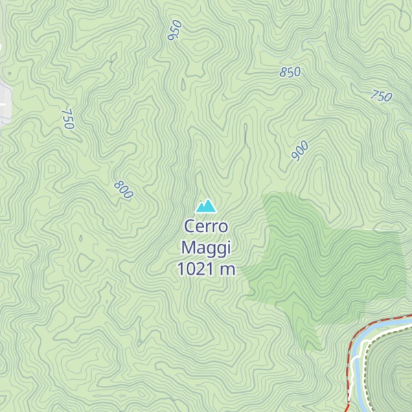 Map of Cerro Maggi
