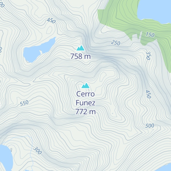 Map of Cerro Funez