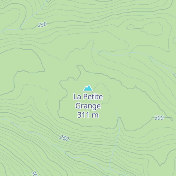 Map of La Petite Grange