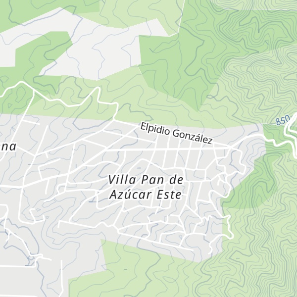Map of Cabañas La Montana