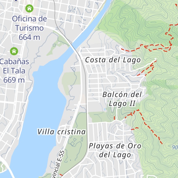 Map of Cabaña La Victorina