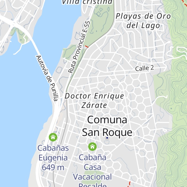 Map of Cabaña luz de luna