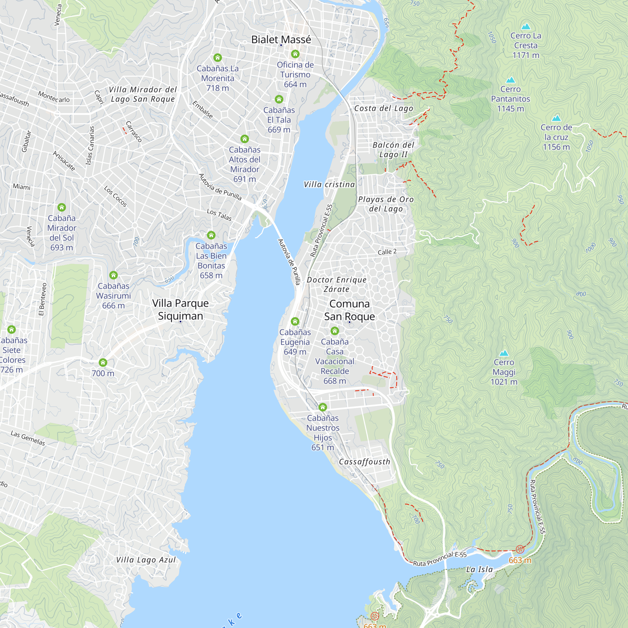 Cabaña "Tito" map