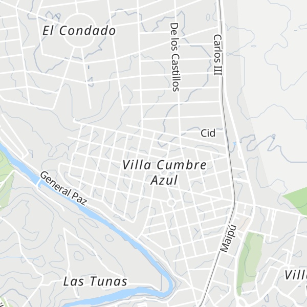 Map of Cabañas Fatiga