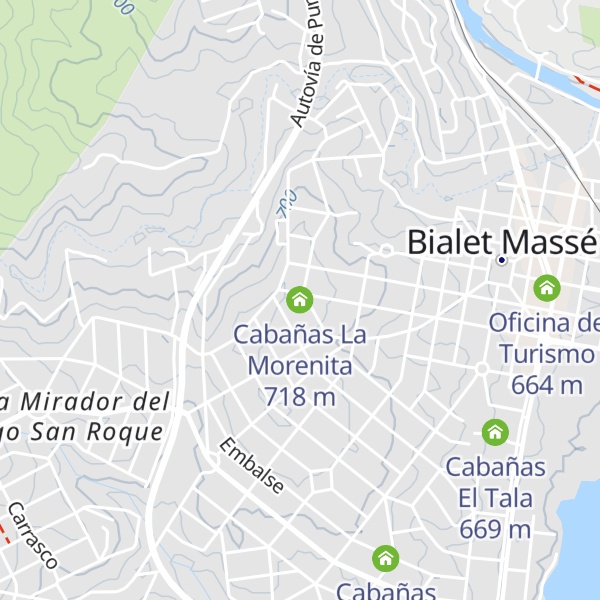 Map of Cabañas La Morenita