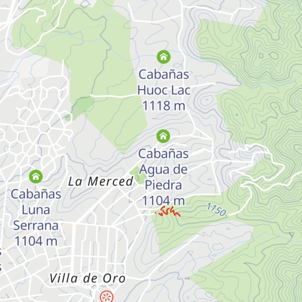 Map of Cabañas Las Macarenas