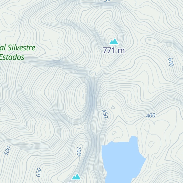 Map of Monte Spegazzini