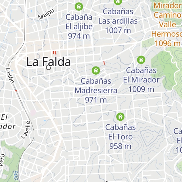 Map of Cabañas Bahía Do Joao