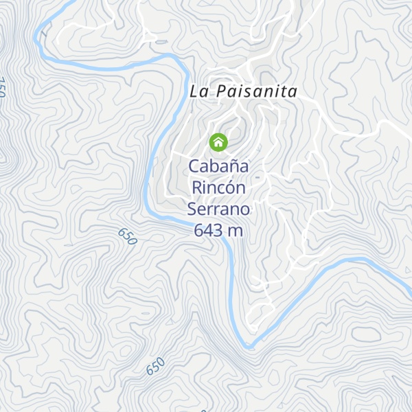 Map of Cabaña Los Abuelos