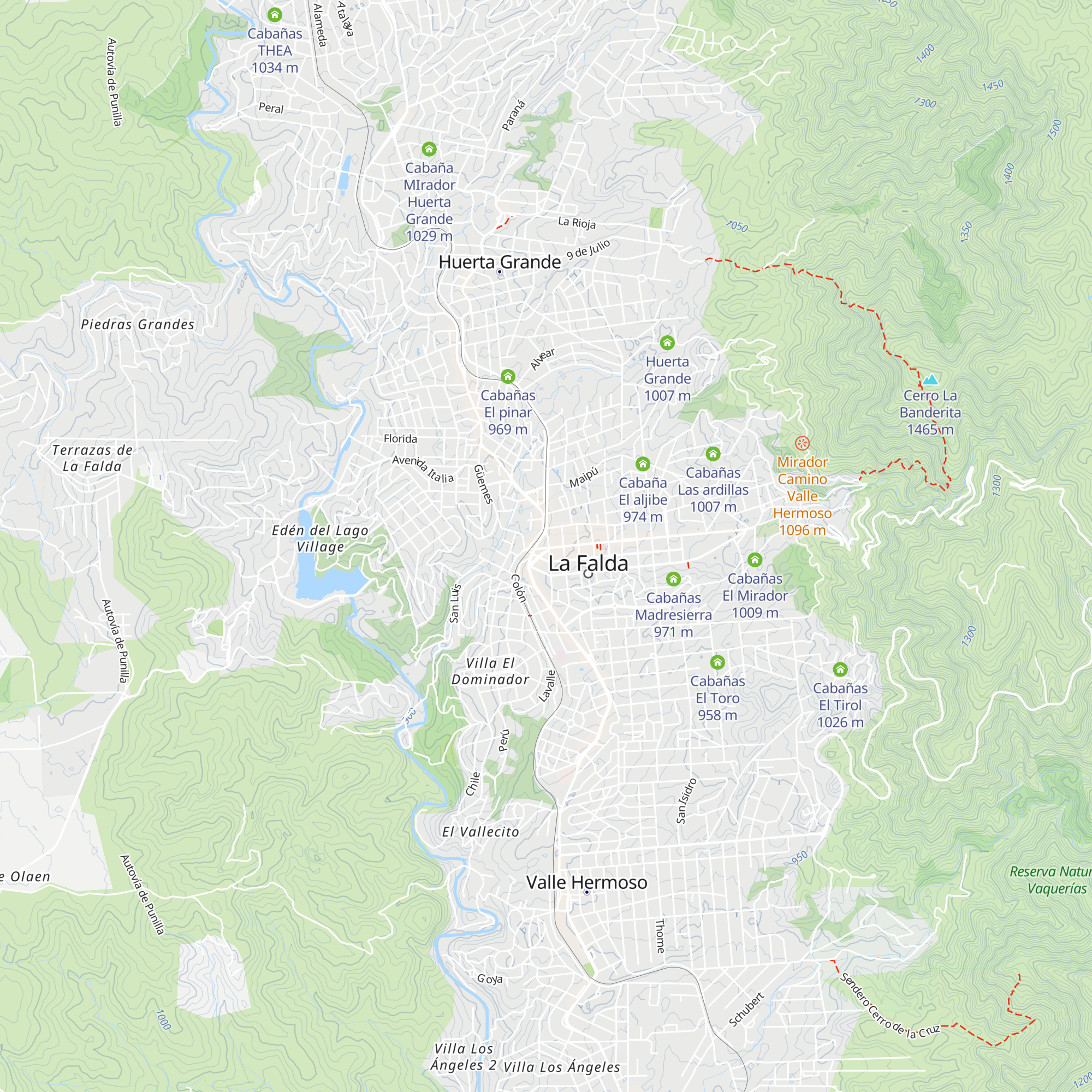 Oficina de Turismo map