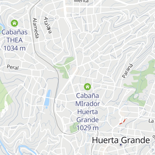 Map of Cabañas Tu estacion