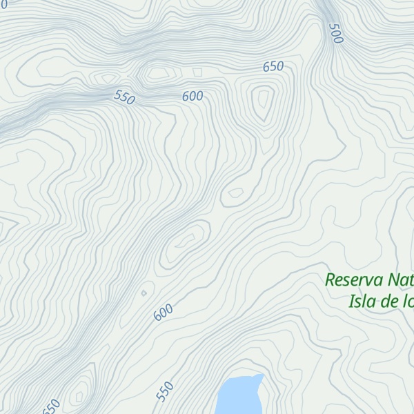 Map of Cerro Los Siete Gomez