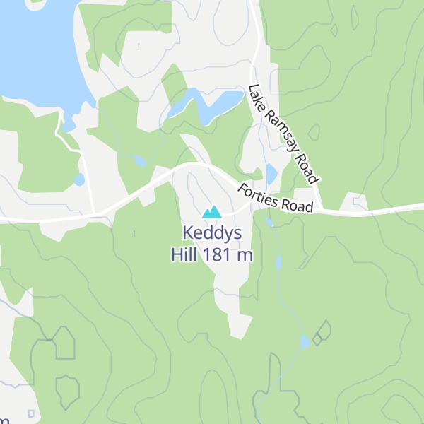 Map of Keddys Hill
