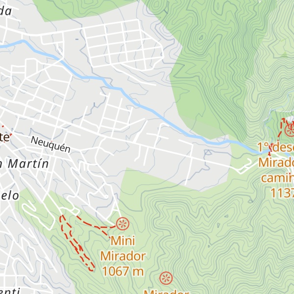 Map of Cabañas Apart ONO ZONE