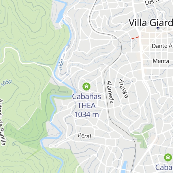 Map of Cabañas THEA