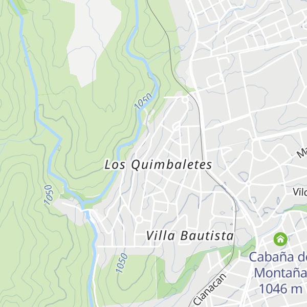Map of Cabañas Umbral Del Sol