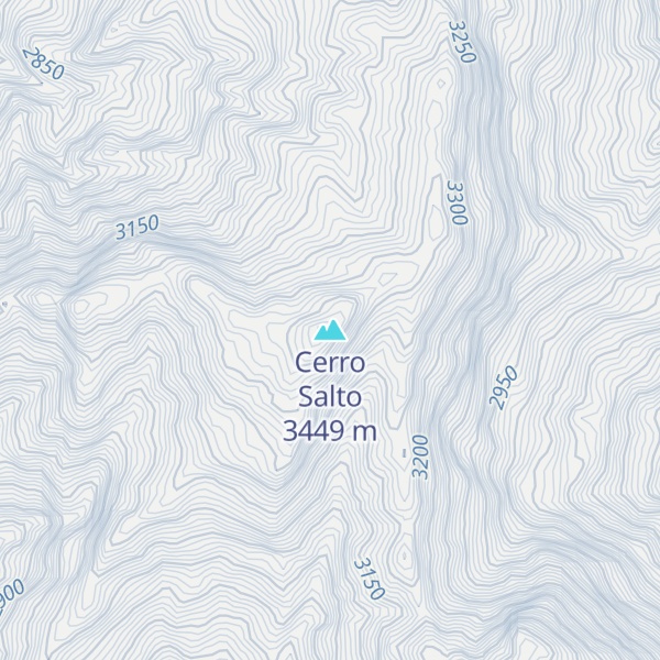 Map of Cerro Salto