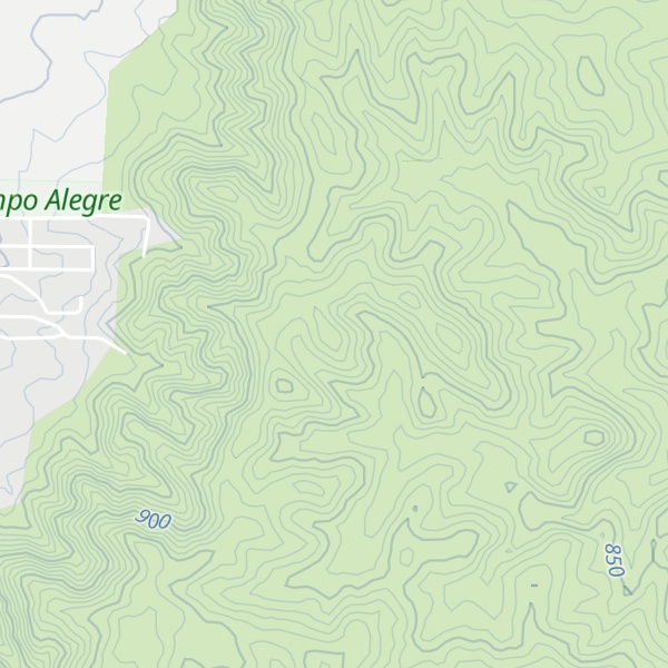 Map of Cerro San Antonio ?