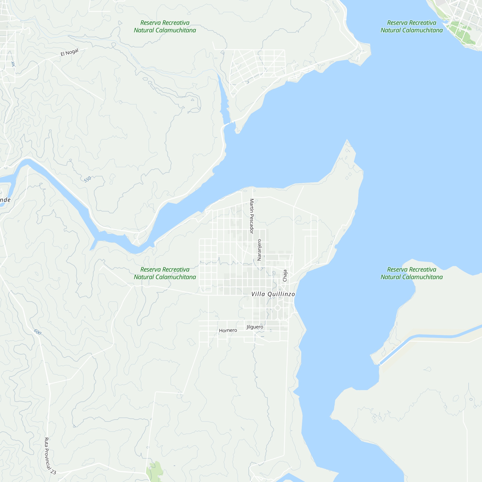 Cabañas Del Lago map