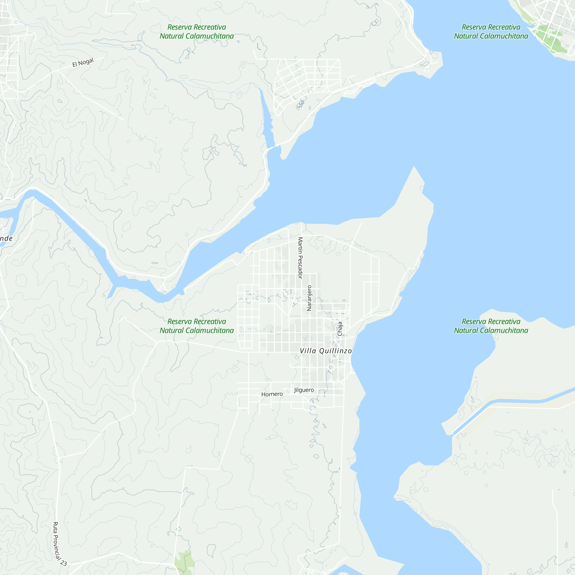 Cabañas Del Lago map