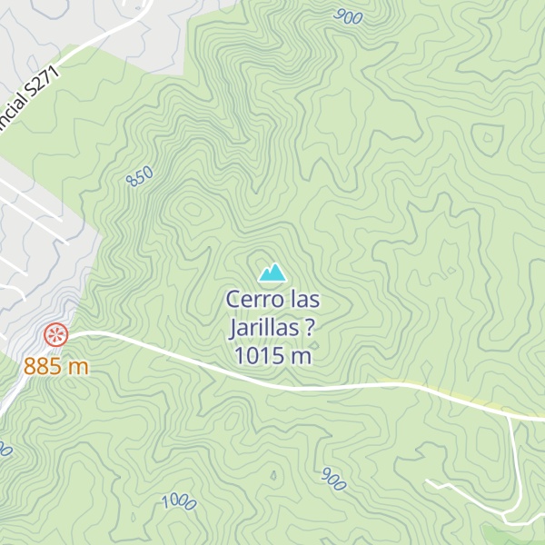 Map of Cerro las Jarillas ?