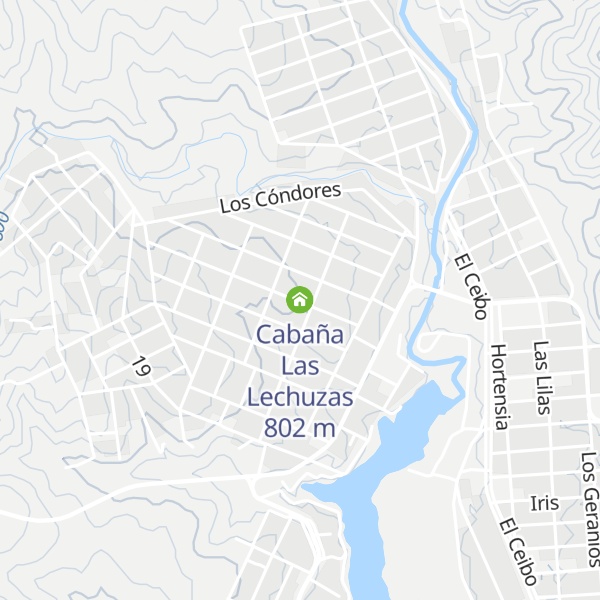 Map of Cabaña Las Lechuzas