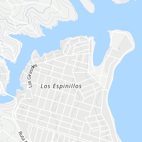 Map of Cabañas Sol y Luna
