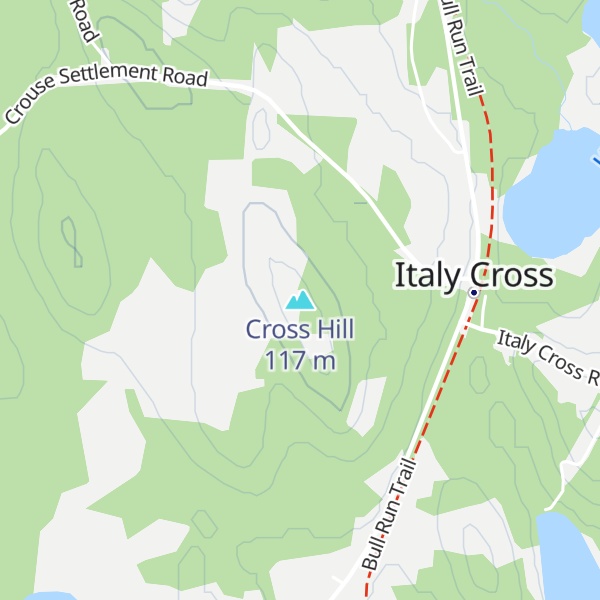 Map of Cross Hill