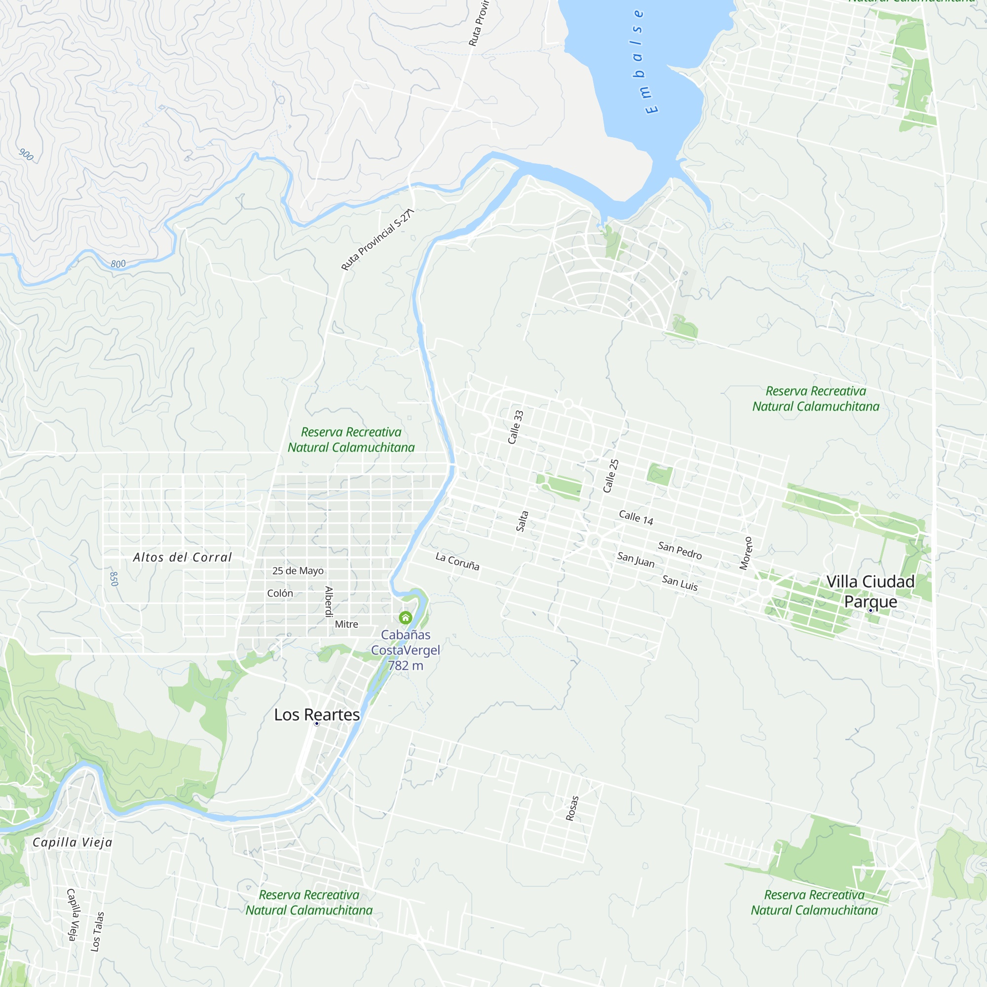 Cabañas Posta Mágica map