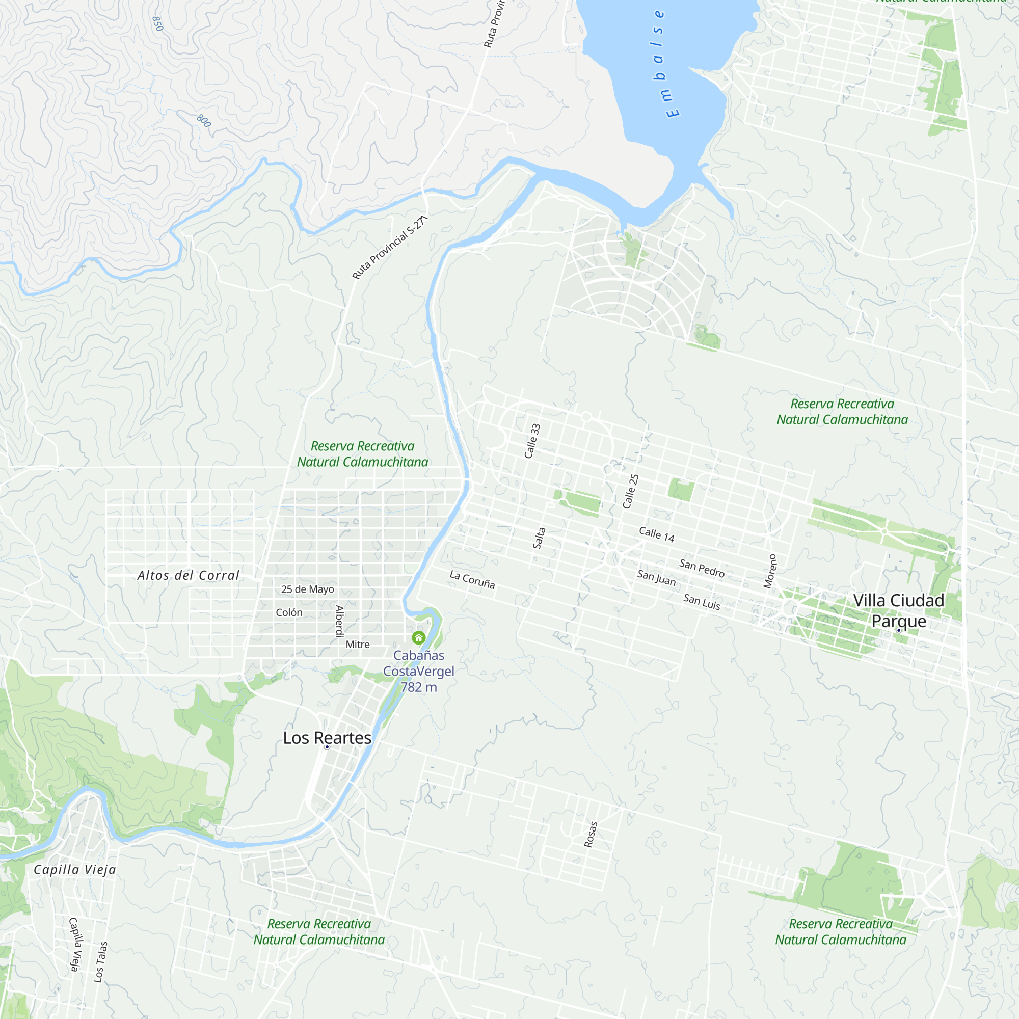 Cabañas Posta Mágica map