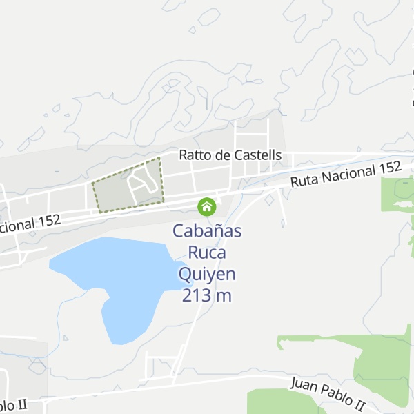 Map of Cabañas Ruca Quiyen