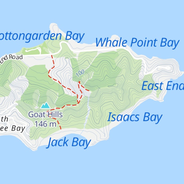 Map of Sugarloaf Hill