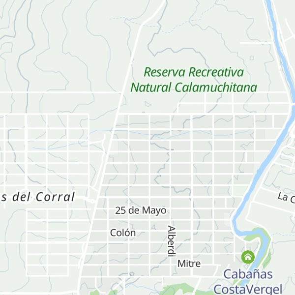 Map of Cabaña Flor de Lis